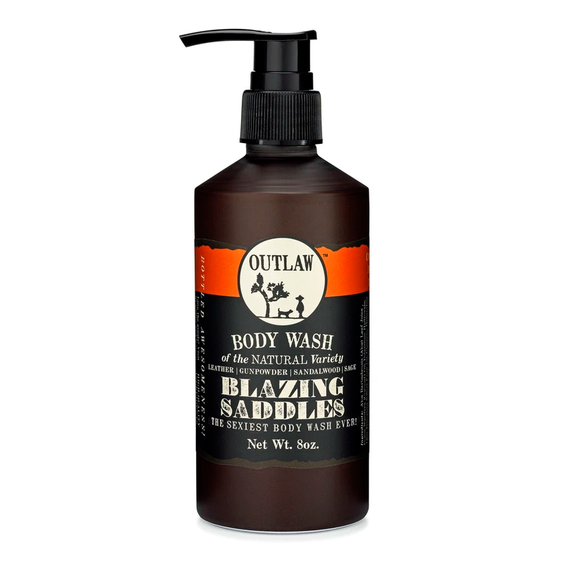 Outlaw Blazing Saddles Natural Body Wash
