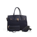 Jessie & James Jane Concealed Carry Lock and Key Satchel with Matching Wallet