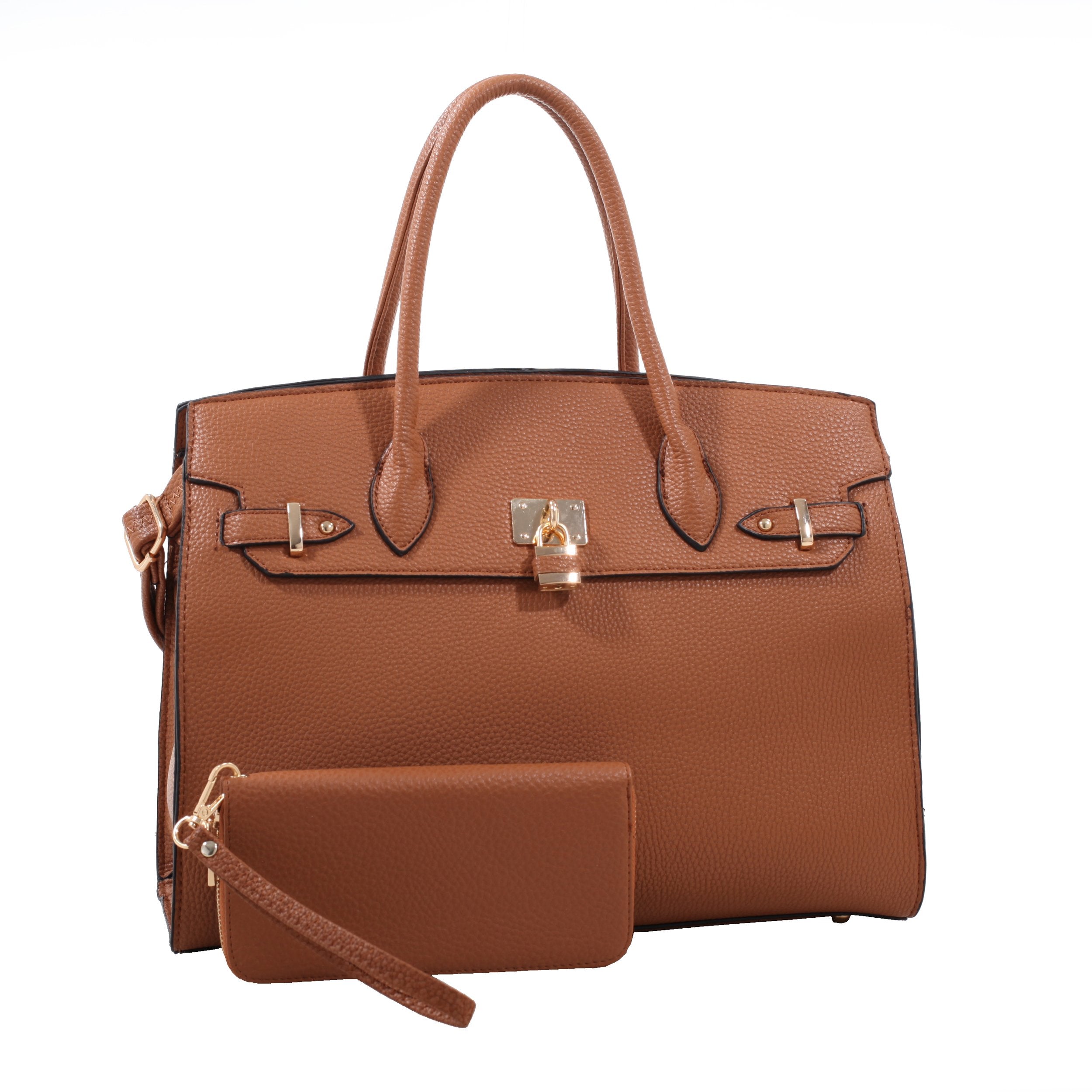 Jessie & James Jane Concealed Carry Lock and Key Satchel with Matching Wallet