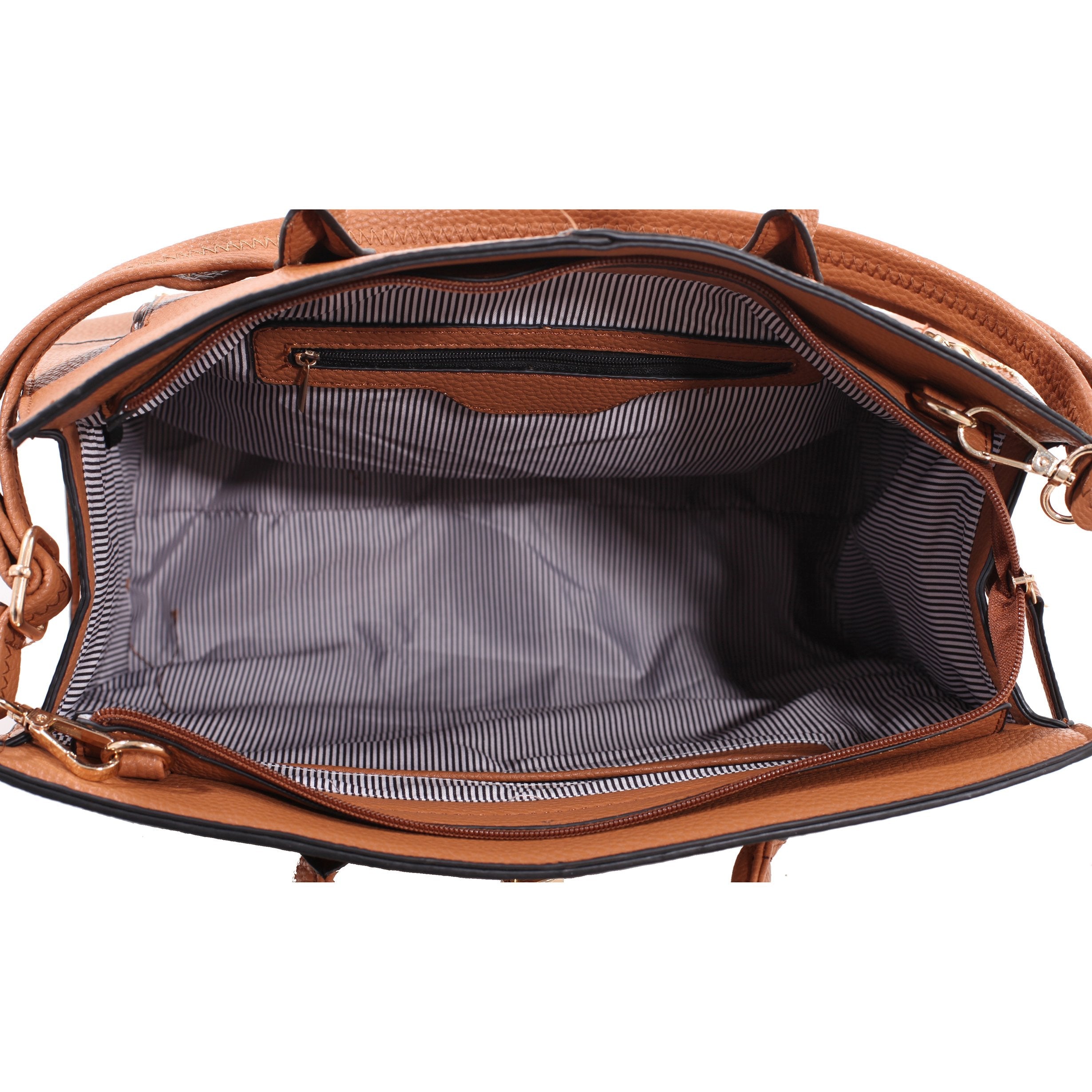 Jessie & James Jane Concealed Carry Lock and Key Satchel with Matching Wallet