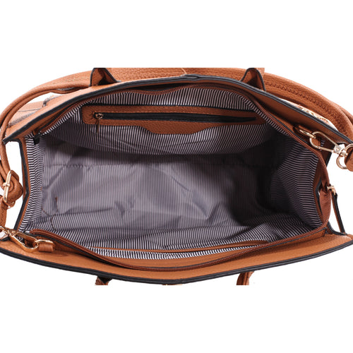Jessie & James Jane Concealed Carry Lock and Key Satchel with Matching Wallet