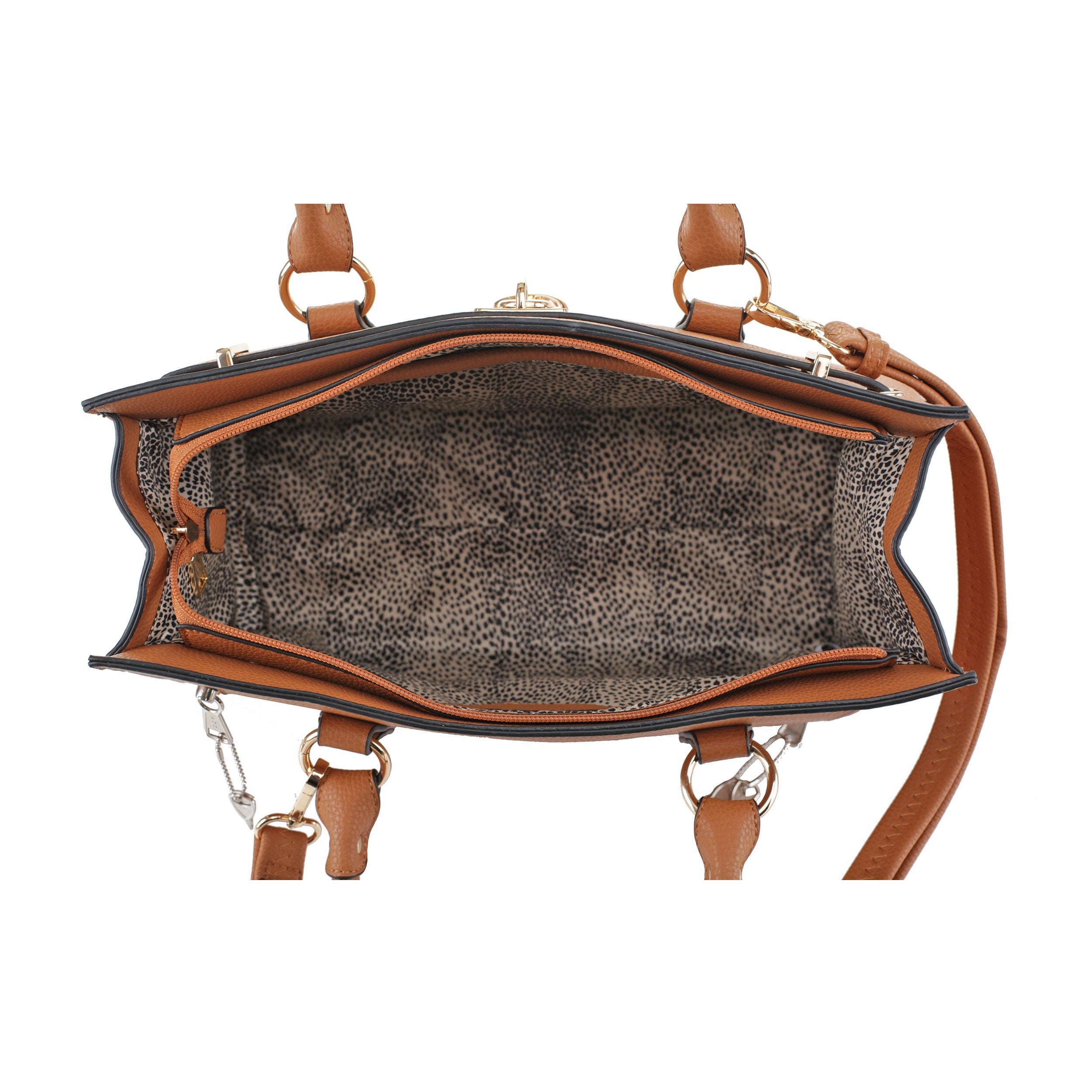 Jessie & James Dina Concealed Carry Lock and Key Satchel #AMC23303L