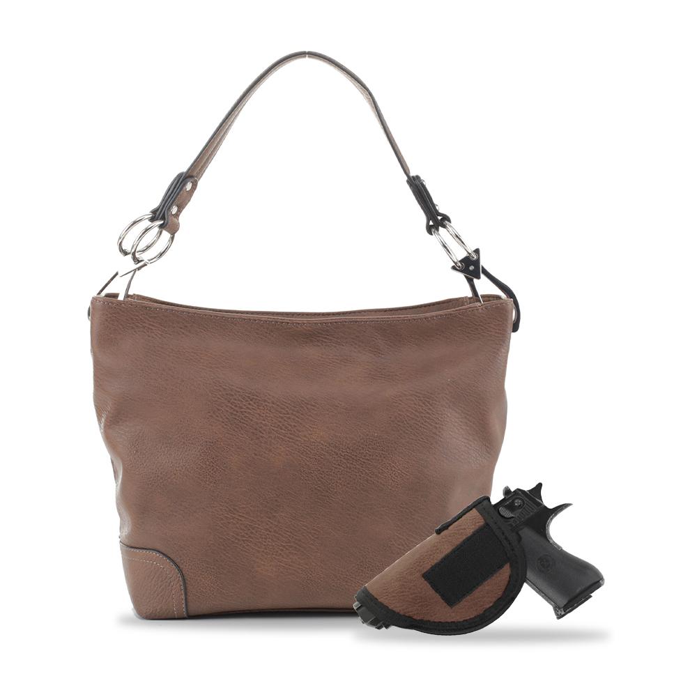 Jessie & James Lydia Concealed Carry Lock and Key Hobo Bag #C3179AL