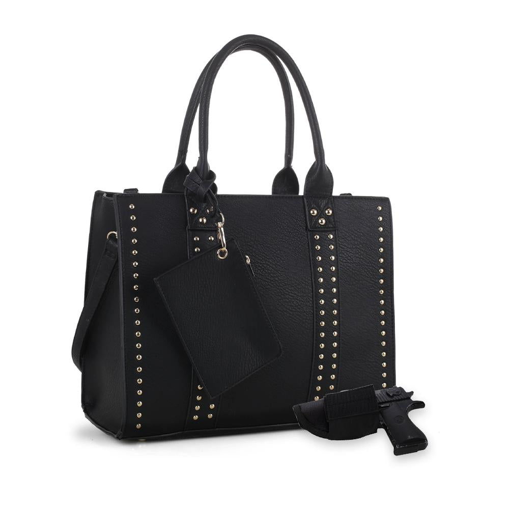 Jessie & James Kate Concealed Carry Lock and Key Satchel with Coin Pouch #C4032L
