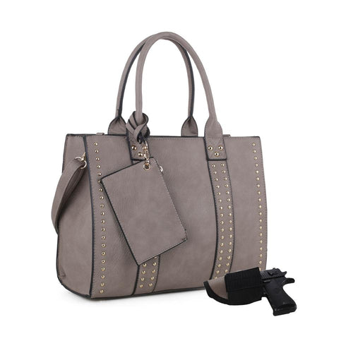 Jessie & James Kate Concealed Carry Lock and Key Satchel with Coin Pouch #C4032L