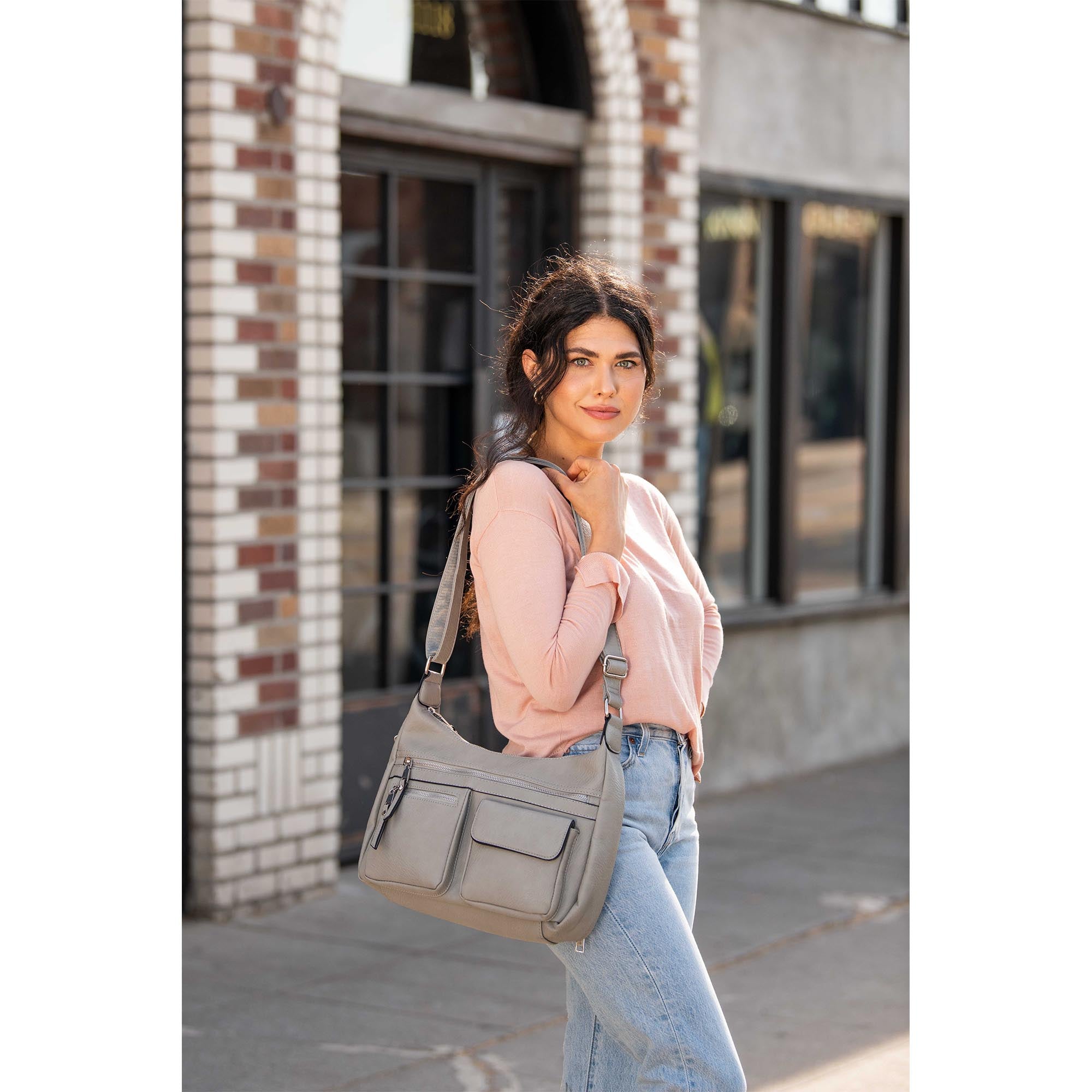 Jessie & James Elle Concealed Carry Hobo Handbag #AMC5803L