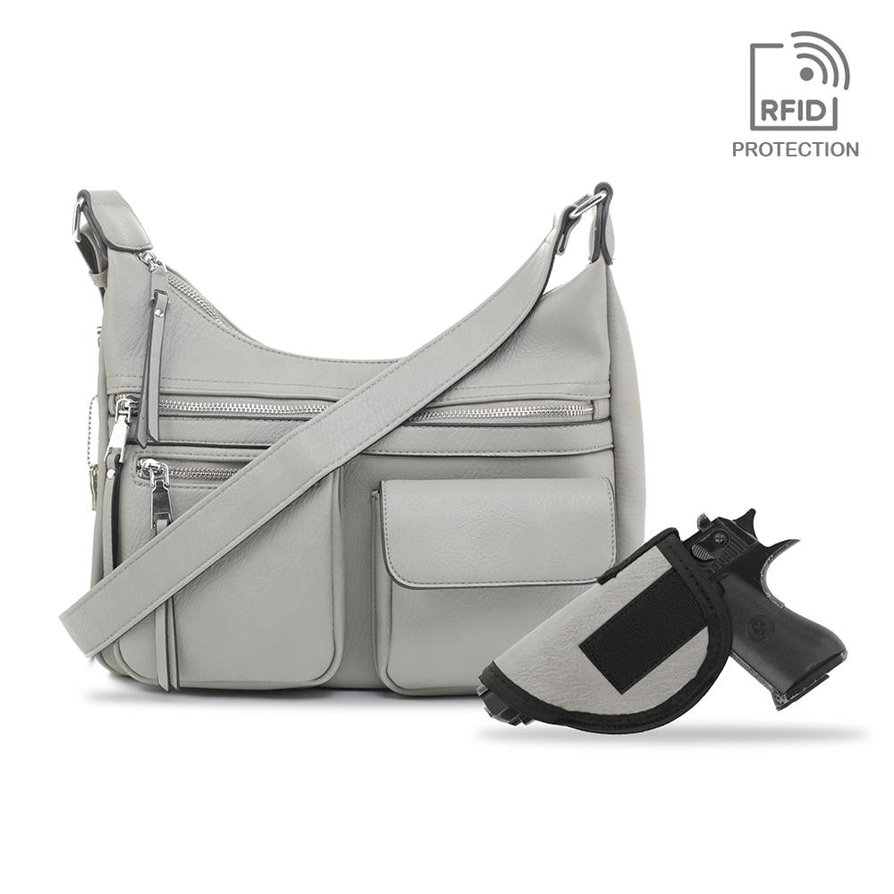 Jessie & James Elle Concealed Carry Hobo Handbag #AMC5803L