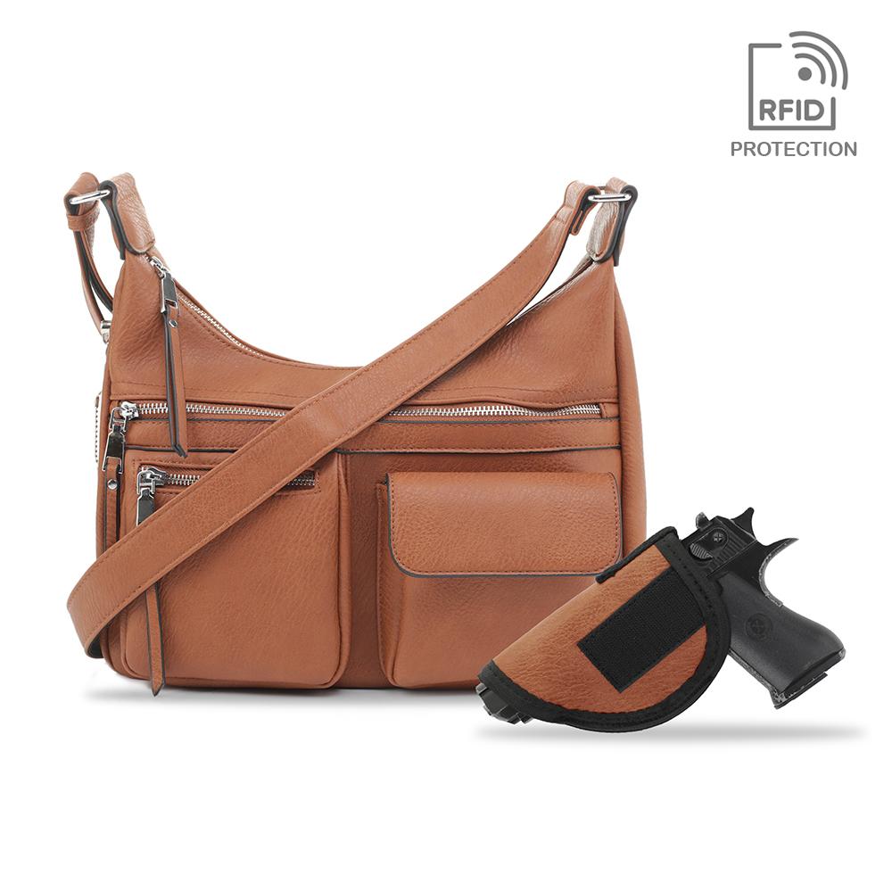 Jessie & James Elle Concealed Carry Hobo Handbag #AMC5803L