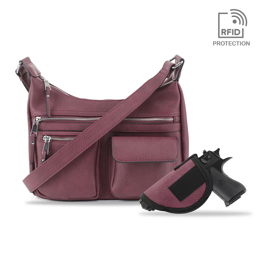Jessie & James Elle Concealed Carry Hobo Handbag #AMC5803L