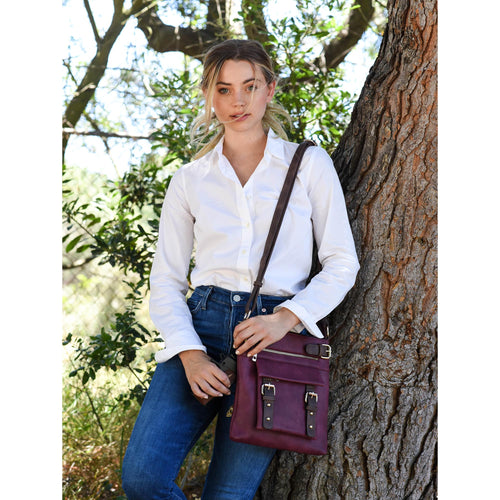Jessie & James Hannah Concealed Carry Lock & Key Crossbody