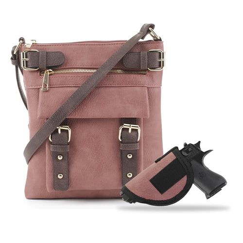 Jessie & James Hannah Concealed Carry Lock & Key Crossbody