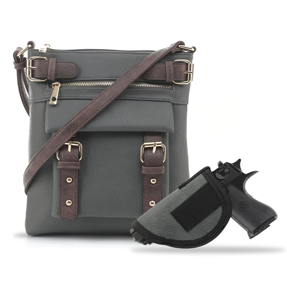 Jessie & James Hannah Concealed Carry Lock & Key Crossbody
