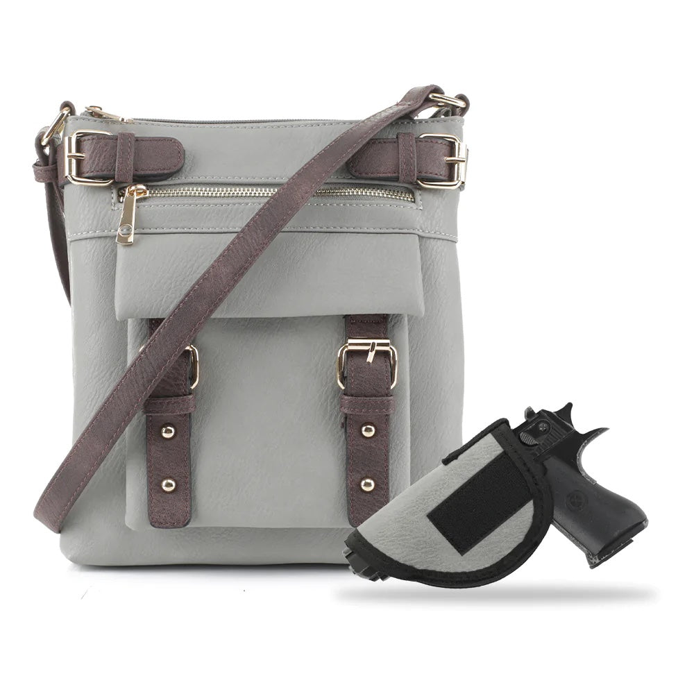 Jessie & James Hannah Concealed Carry Lock & Key Crossbody