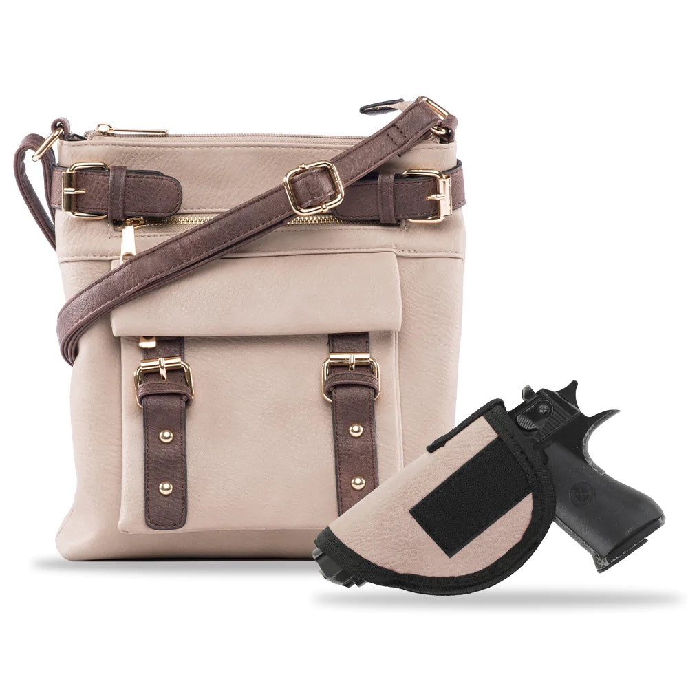 Jessie & James Hannah Concealed Carry Lock & Key Crossbody