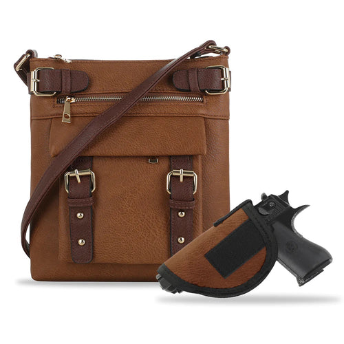 Jessie & James Hannah Concealed Carry Lock & Key Crossbody