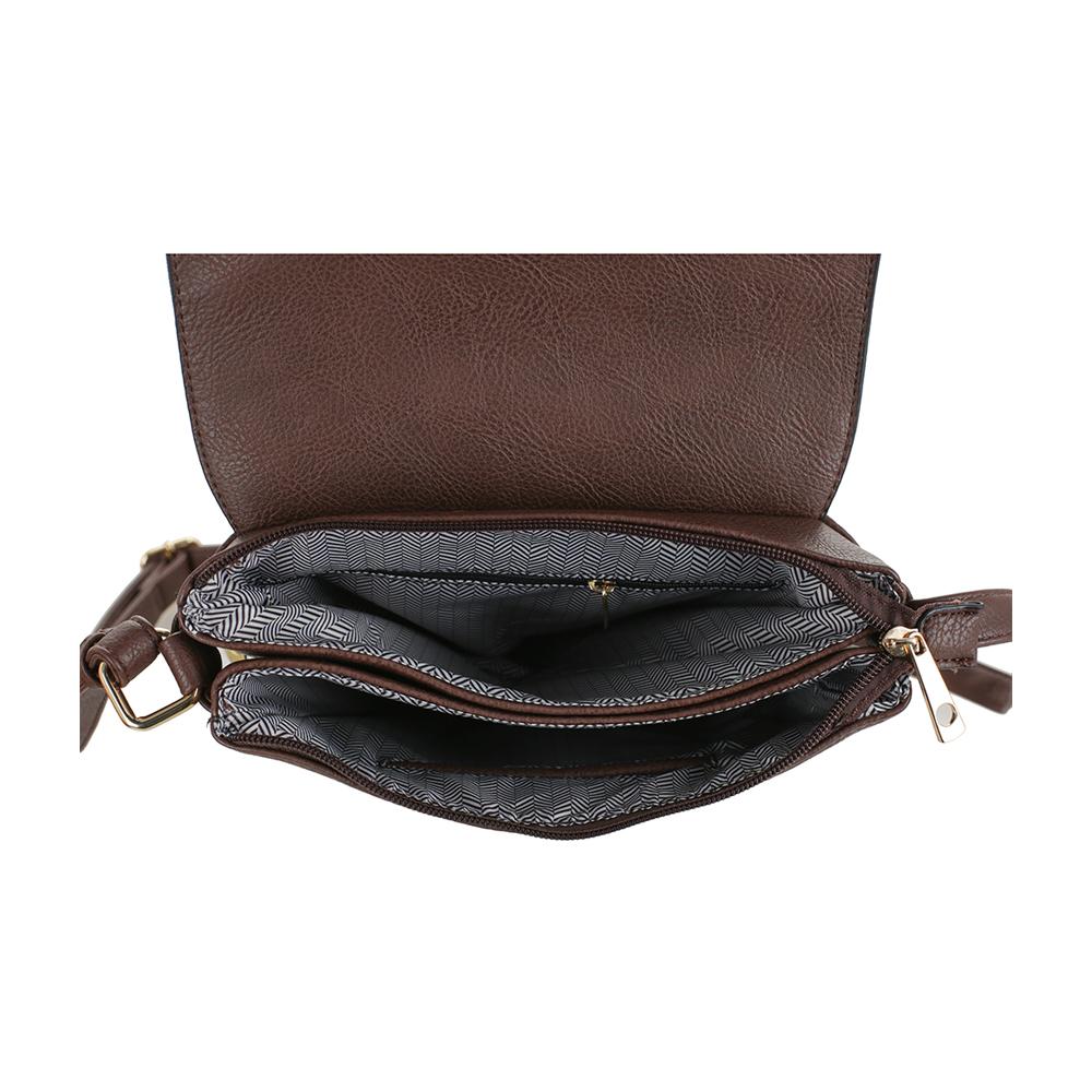 Jessie & James Cheyanne Concealed Carry Crossbody with Lock and Key #2037