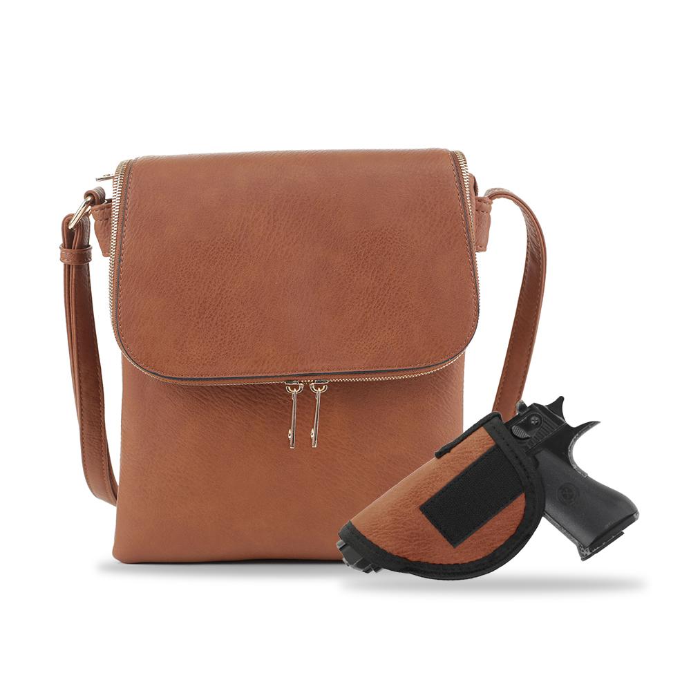 Jessie & James Cheyanne Concealed Carry Crossbody with Lock and Key #2037