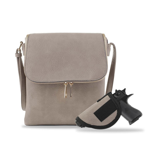 Jessie & James Cheyanne Concealed Carry Crossbody with Lock and Key #2037