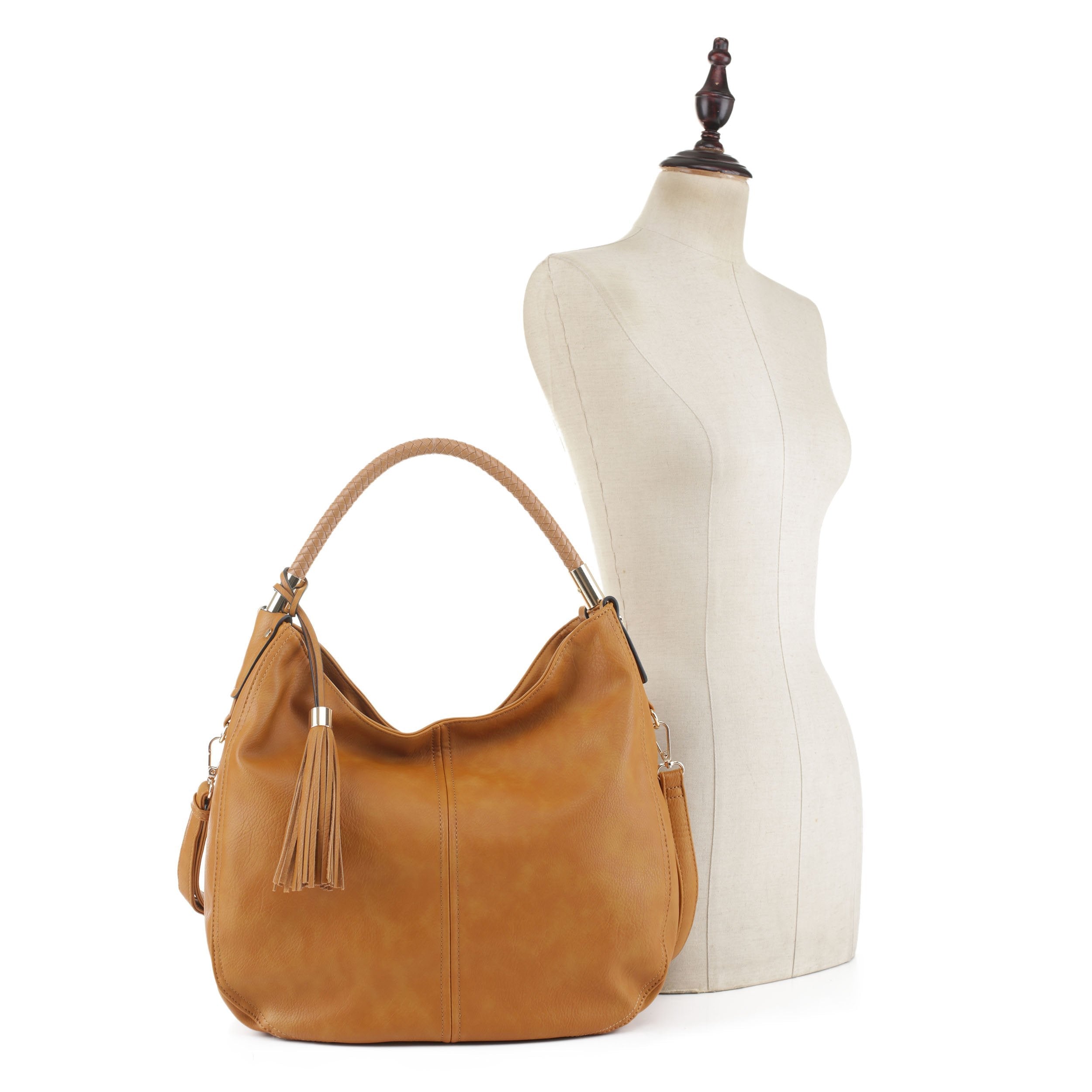 Jessie & James Sienna Concealed Carry Lock and Key Tassel Hobo Bag