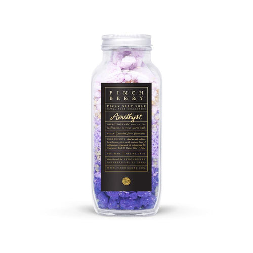 Finchberry Amethyst Fizzy Salt Soak