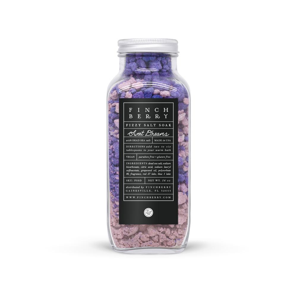 Finchberry Sweet Dreams Fizzy Salt Soak