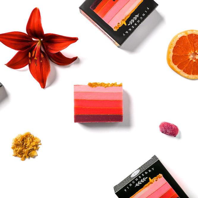 Finchberry 4 Bar Gift Box - Jewel Tone Collection Soap