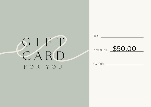 Gift Certificate $50