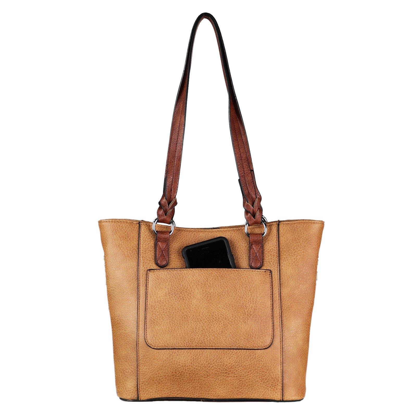 Concealed Carry Grace Two-tone Tote by Lady Conceal
