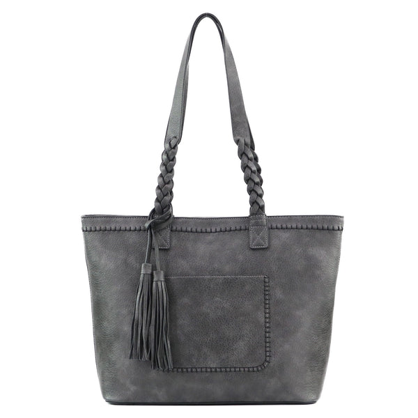 Concealed Carry Cora Stitched Tote by Lady Conceal