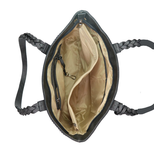 Concealed Carry Cora Stitched Tote by Lady Conceal