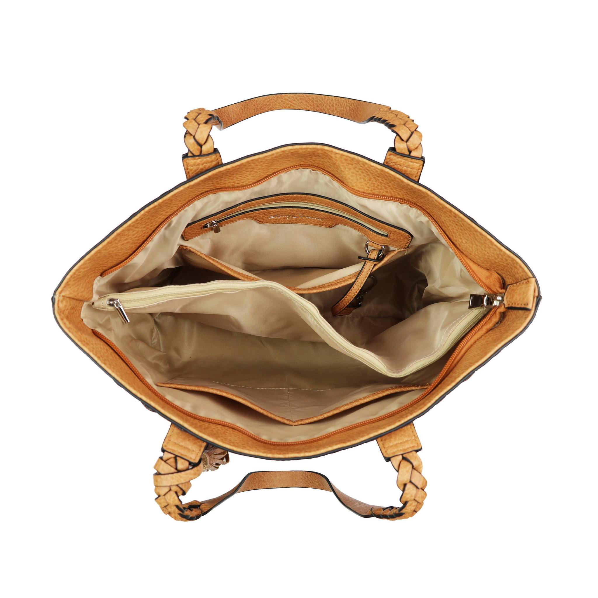 Concealed Carry Cora Stitched Tote by Lady Conceal