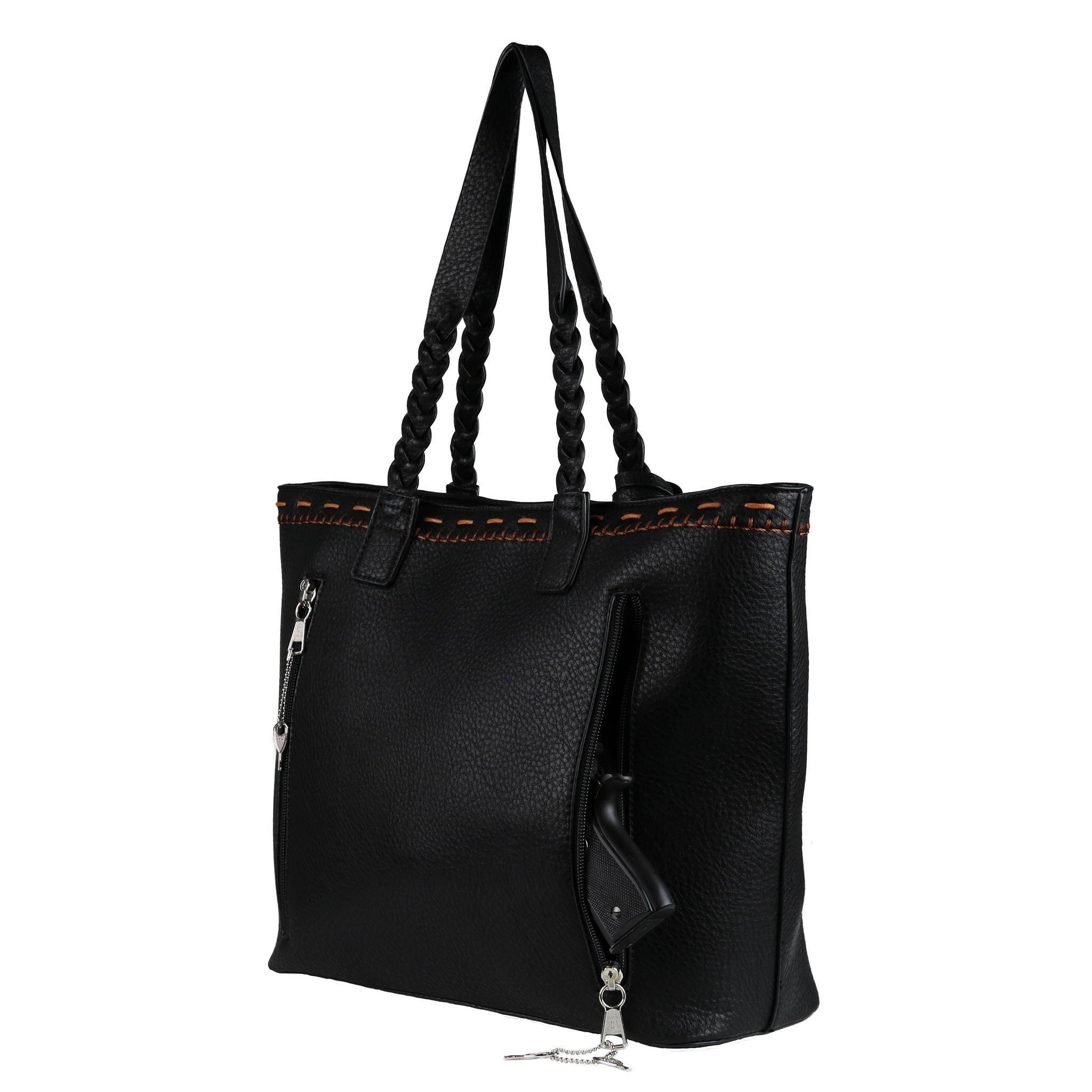 Concealed Carry Cora Stitched Tote by Lady Conceal