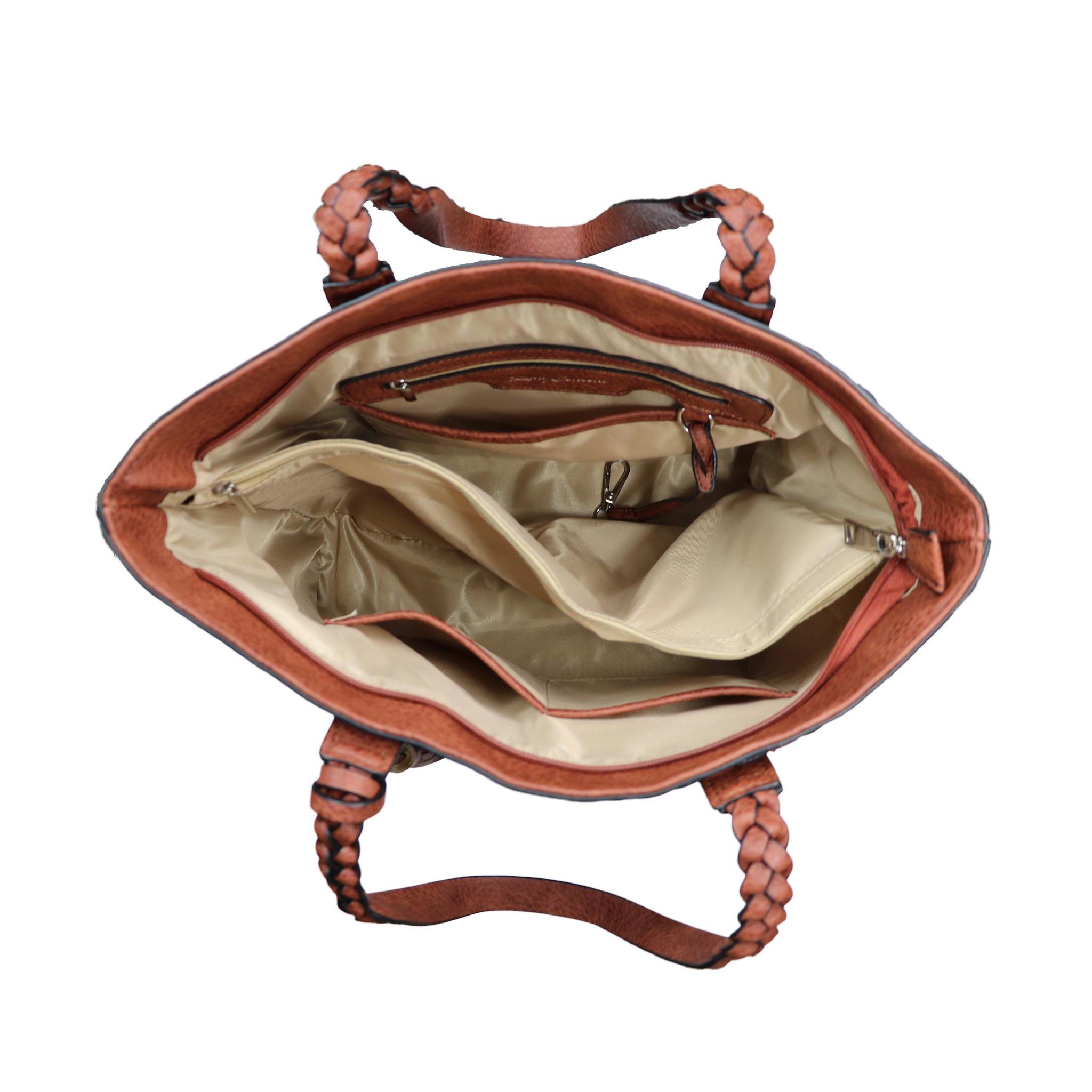 Concealed Carry Cora Stitched Tote by Lady Conceal