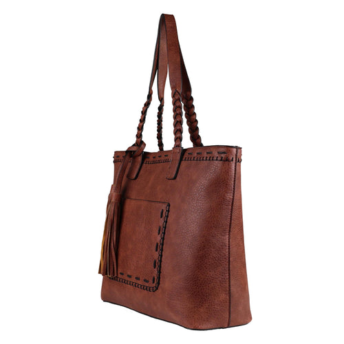 Concealed Carry Cora Stitched Tote by Lady Conceal