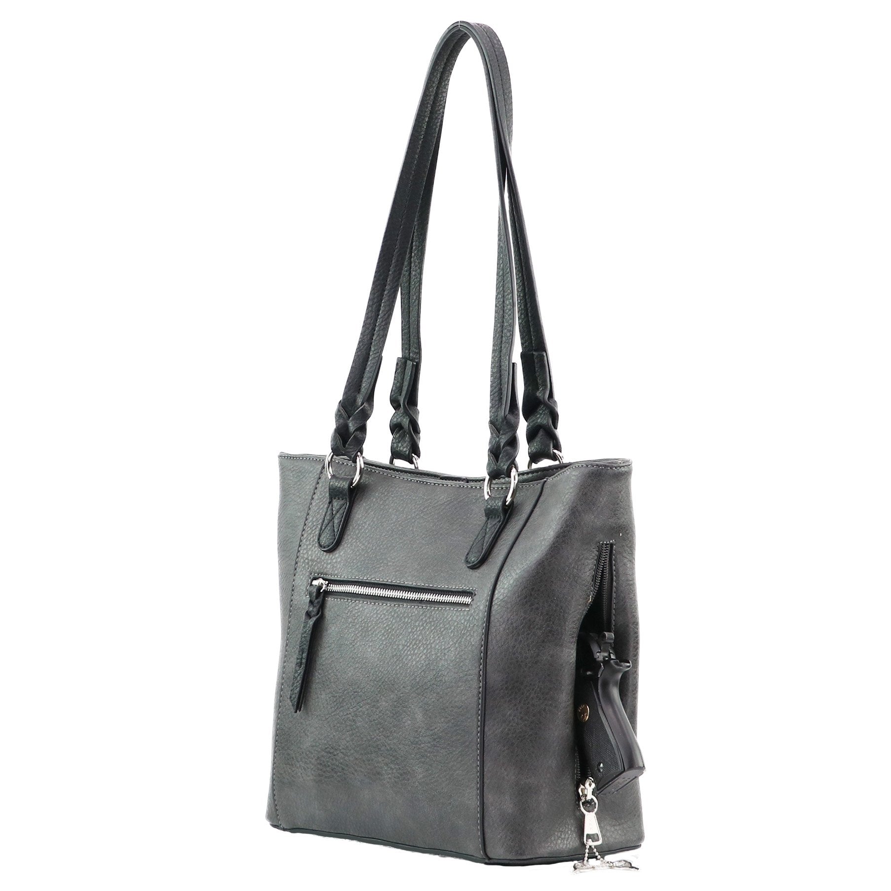 Concealed Carry Grace Two-tone Tote by Lady Conceal