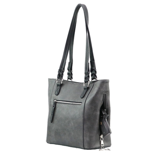 Concealed Carry Grace Two-tone Tote by Lady Conceal