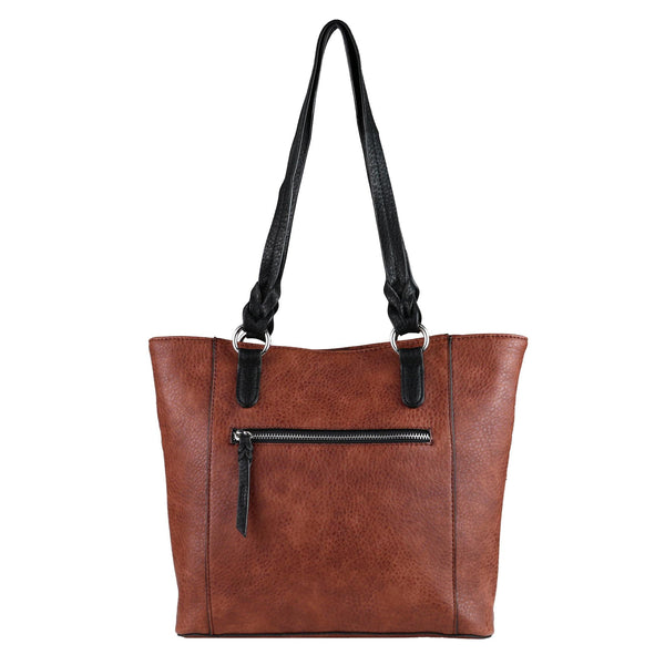 Concealed Carry Grace Two-tone Tote by Lady Conceal