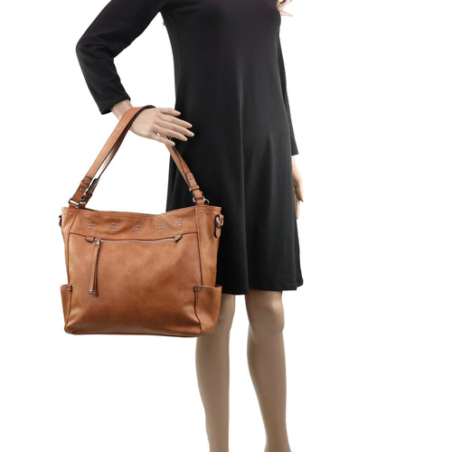 Concealed Carry Brooklyn Tote by Lady Conceal #C5806