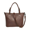 Concealed Carry Bailey Leather Satchel by Lady Conceal