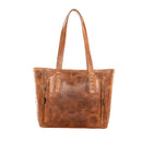 Concealed Carry Norah Large Leather Laced Tote by Lady Conceal