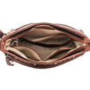 Concealed Carry Brynn Arched Leather Crossbody by Lady Conceal