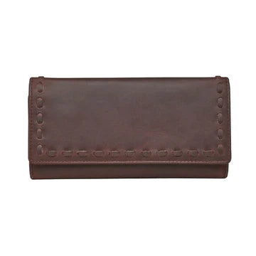 Wallet - Leather Laced RFID - Hope by Lady Conceal