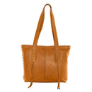 Concealed Carry Reagan Medium Leather Laced Tote by Lady Conceal