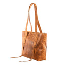 Concealed Carry Reagan Medium Leather Laced Tote by Lady Conceal