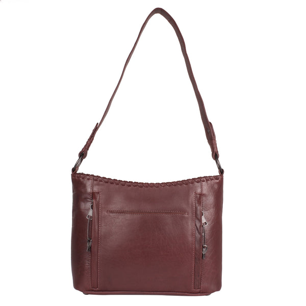 Concealed Carry Juliana Leather Hobo by Lady Conceal