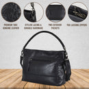 Concealed Carry Lacey Leather Tote by Lady Conceal