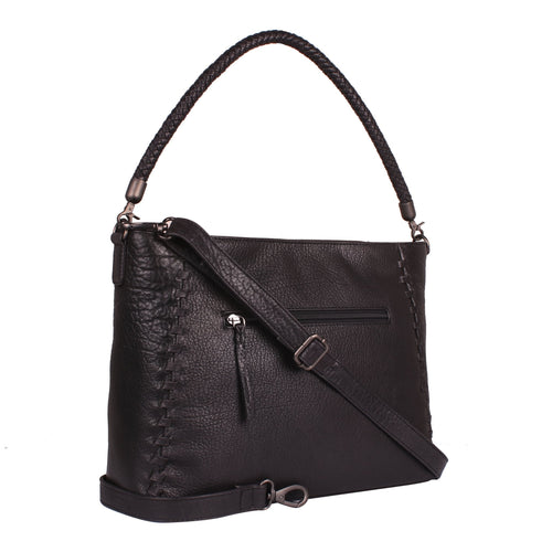 Concealed Carry Lacey Leather Tote by Lady Conceal