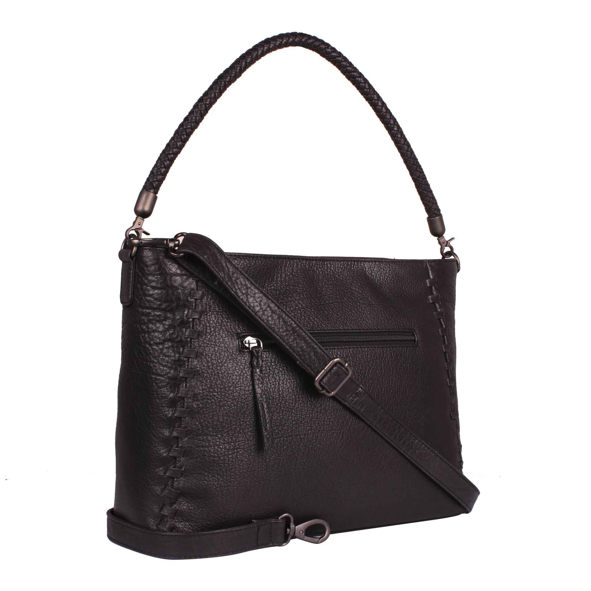 Concealed Carry Lacey Leather Tote by Lady Conceal