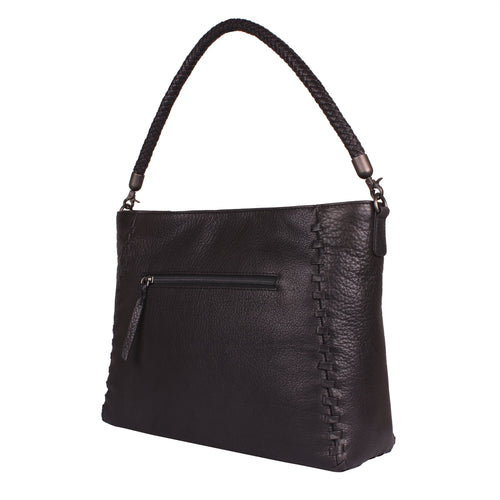 Concealed Carry Lacey Leather Tote by Lady Conceal