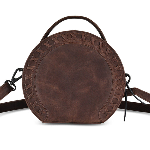Concealed Carry Oaklee Leather Crossbody by Lady Conceal